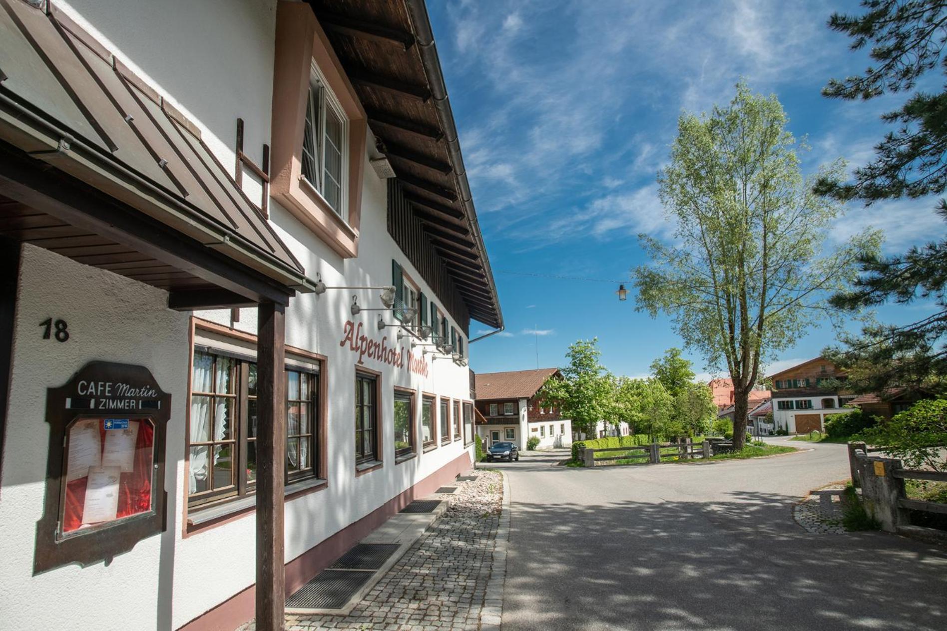 Alpen Hotel Martin Nesselwang Buitenkant foto
