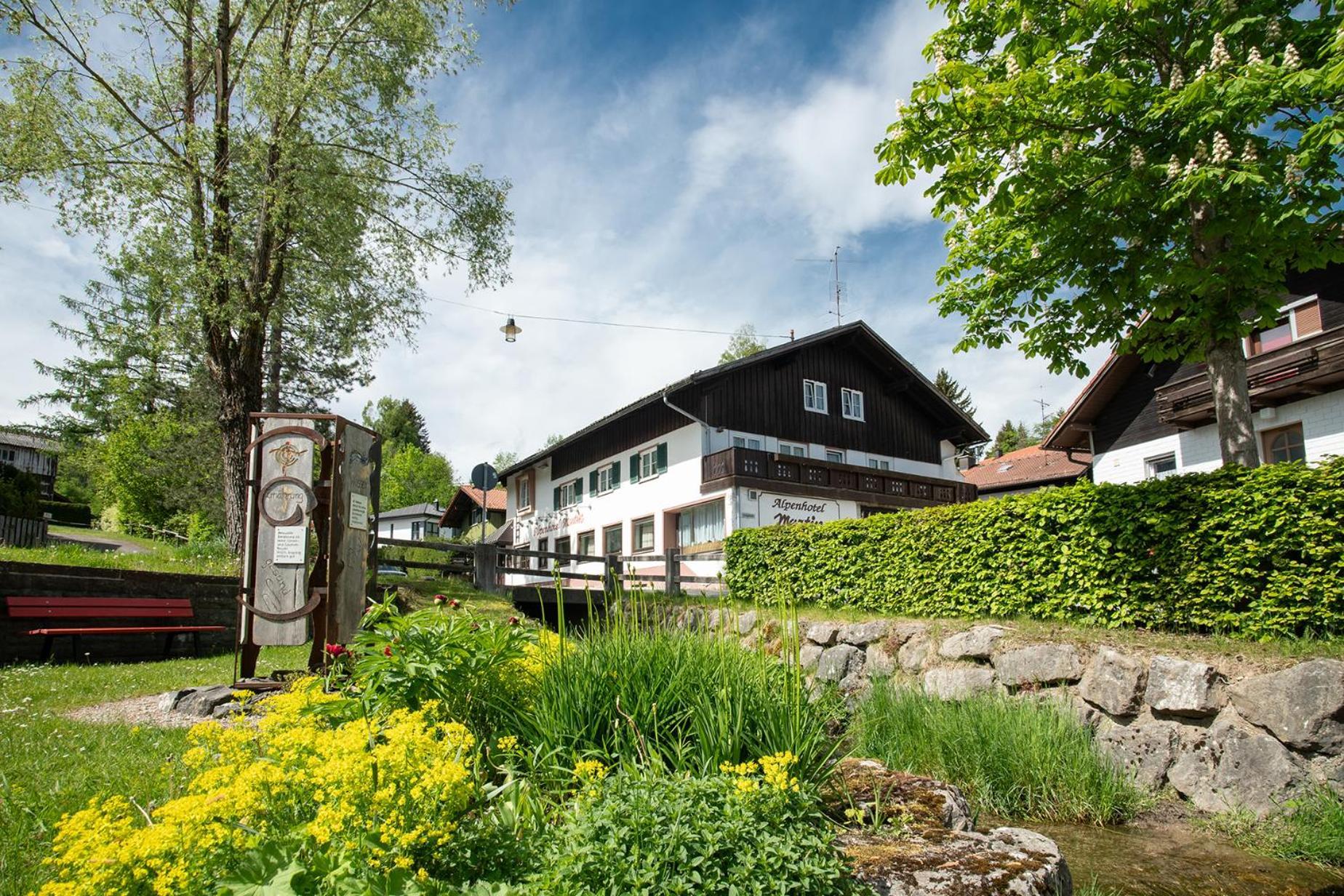 Alpen Hotel Martin Nesselwang Buitenkant foto