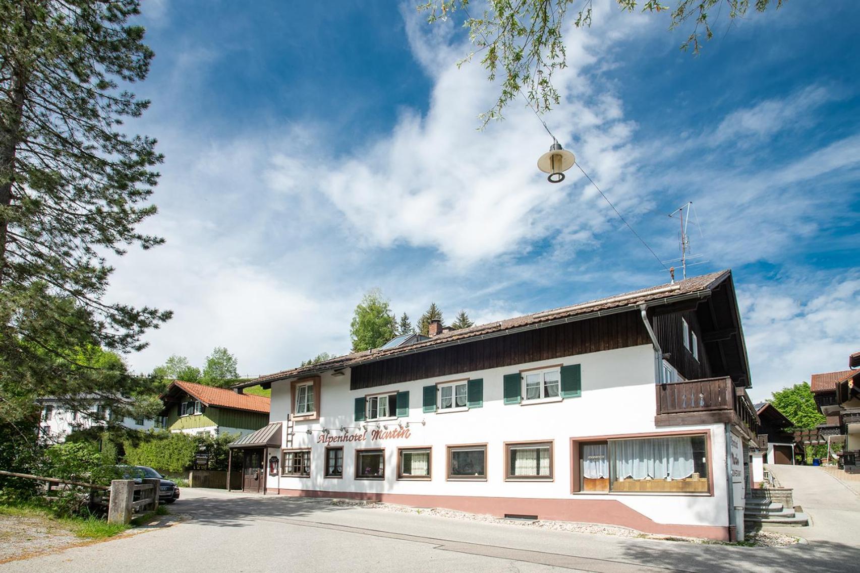 Alpen Hotel Martin Nesselwang Buitenkant foto